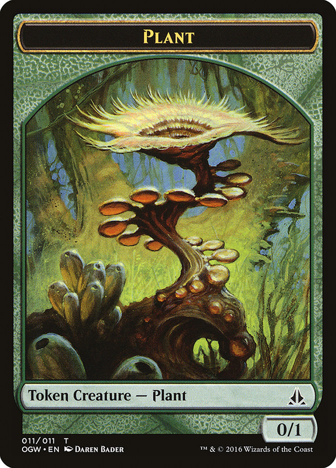 Plant Token [Oath of the Gatewatch Tokens] | Silver Goblin