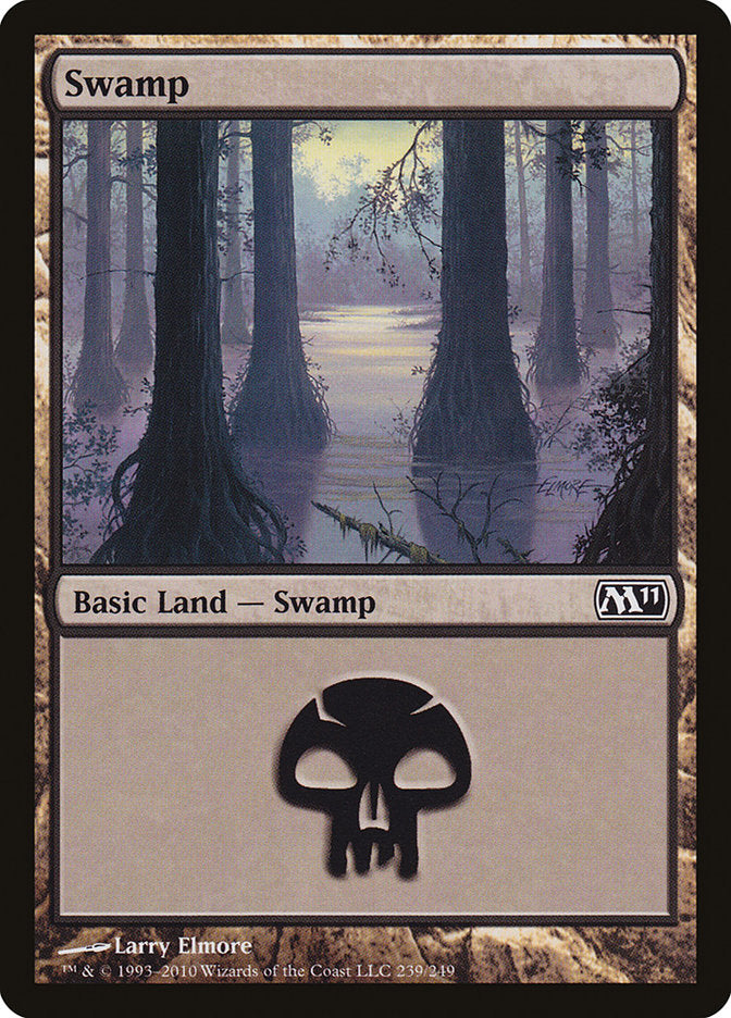 Swamp (239) [Magic 2011] | Silver Goblin