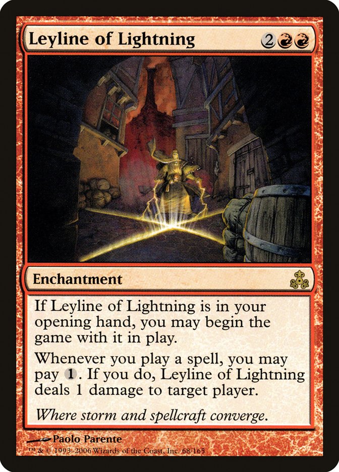 Leyline of Lightning [Guildpact] | Silver Goblin