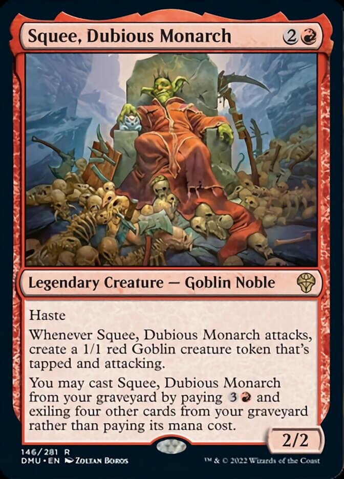 Squee, Dubious Monarch [Dominaria United] | Silver Goblin