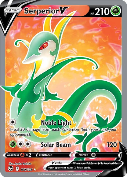 Serperior V (Full Art) (170) Holofoil - Silver Tempest