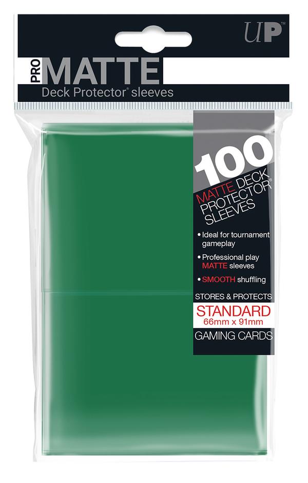 Ultra Pro PRO-Matte Standard Size Deck Protectors [100 ct] | Silver Goblin