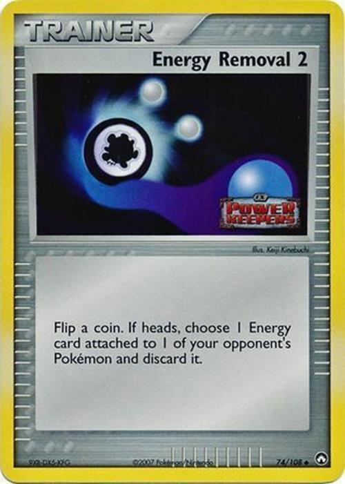 Energy Removal 2 (74/108) (Stamped) [EX: Power Keepers] | Silver Goblin