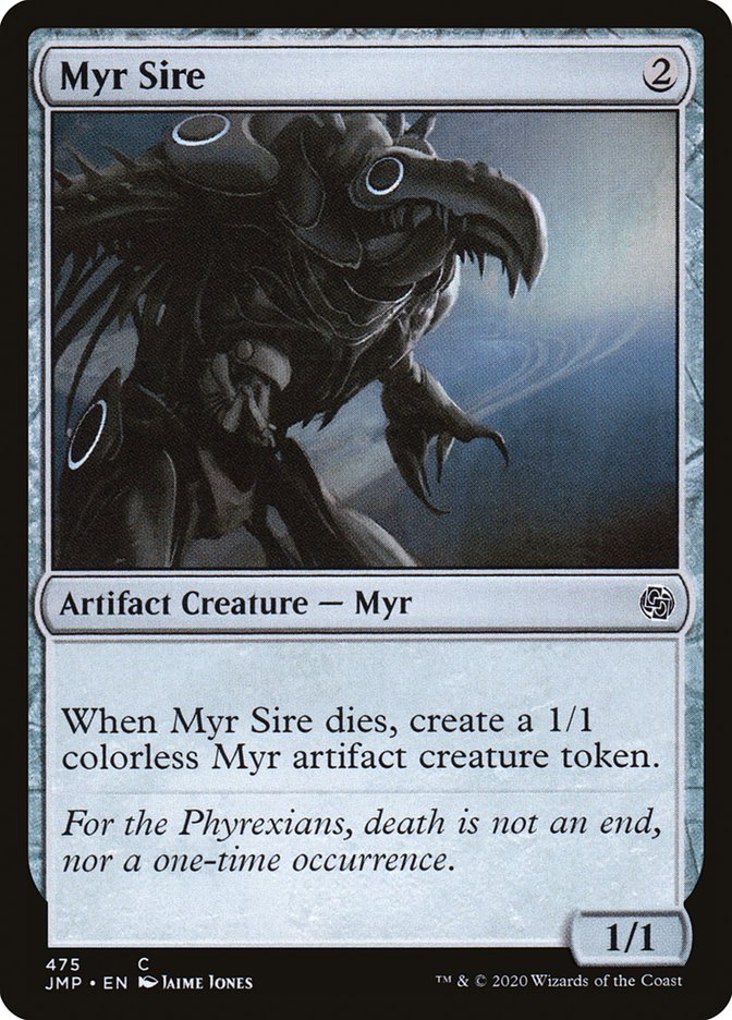 Myr Sire [Jumpstart] | Silver Goblin