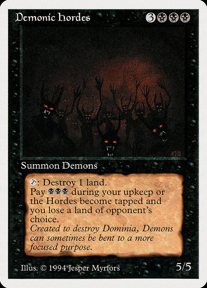 Demonic Hordes [Summer Magic / Edgar] | Silver Goblin