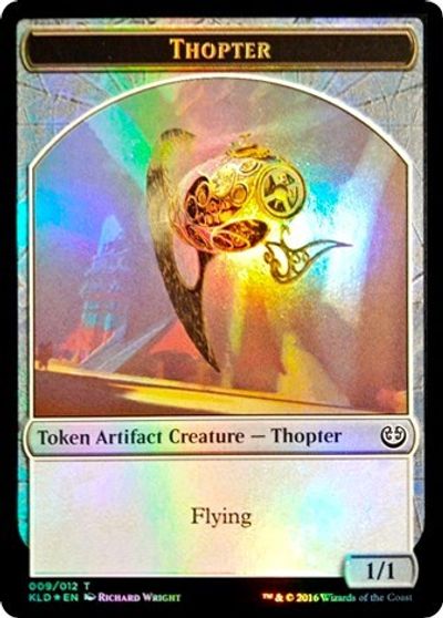 Thopter // Servo Double-Sided Token [League Tokens 2016] | Silver Goblin