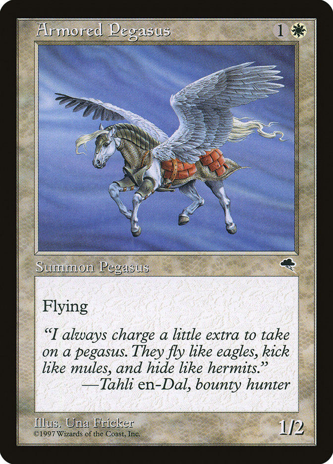 Armored Pegasus [Tempest] | Silver Goblin