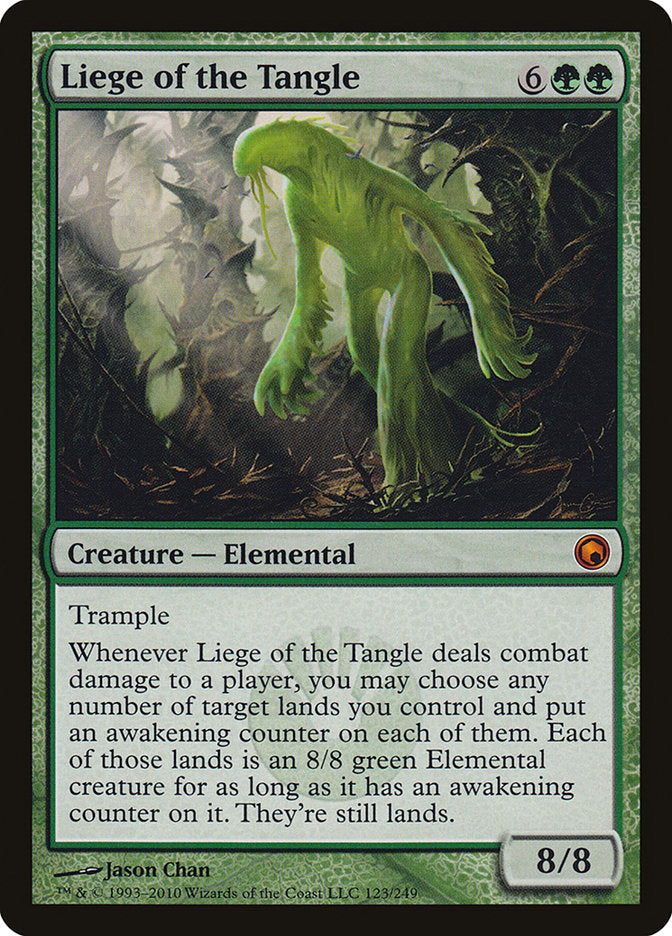 Liege of the Tangle [Scars of Mirrodin] | Silver Goblin