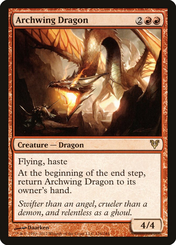 Archwing Dragon [Avacyn Restored] | Silver Goblin