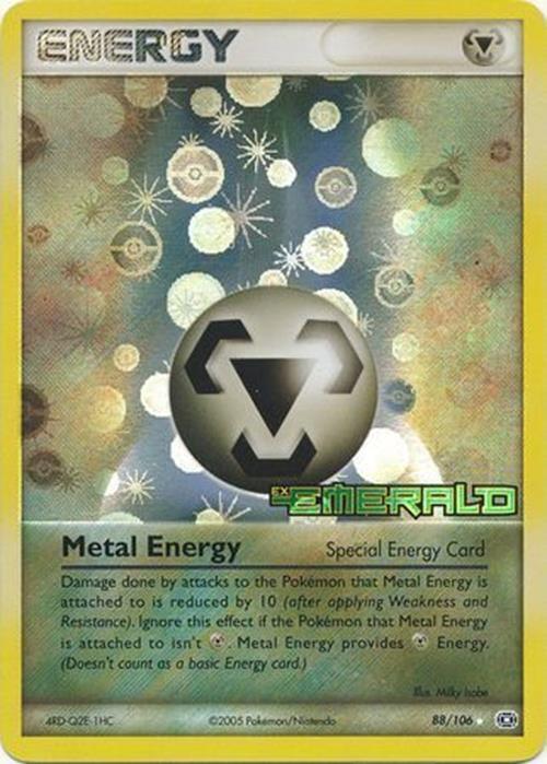 Metal Energy (88/106) (Stamped) [EX: Emerald] | Silver Goblin