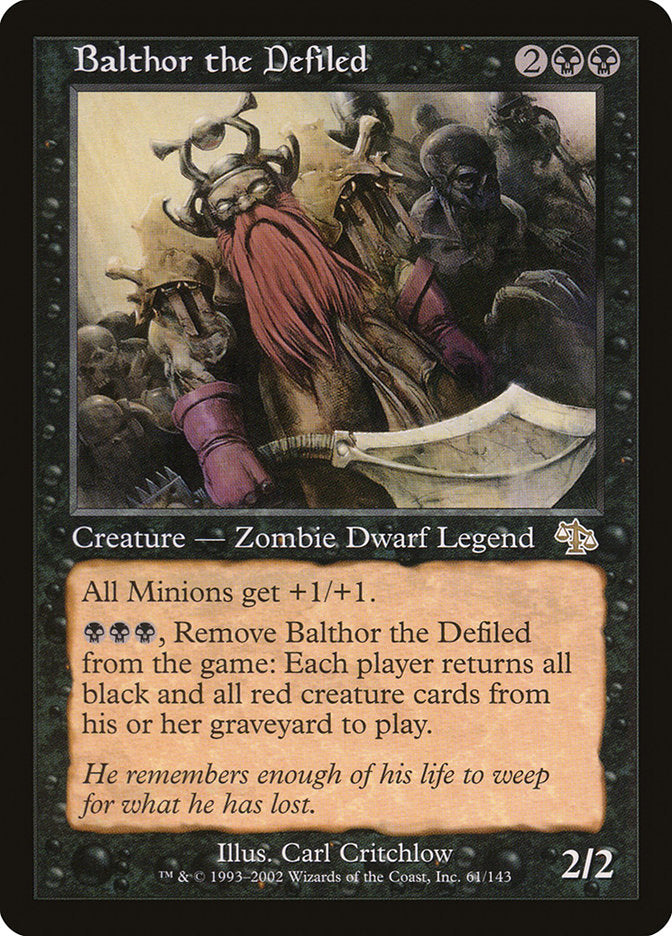 Balthor the Defiled [Judgment] | Silver Goblin