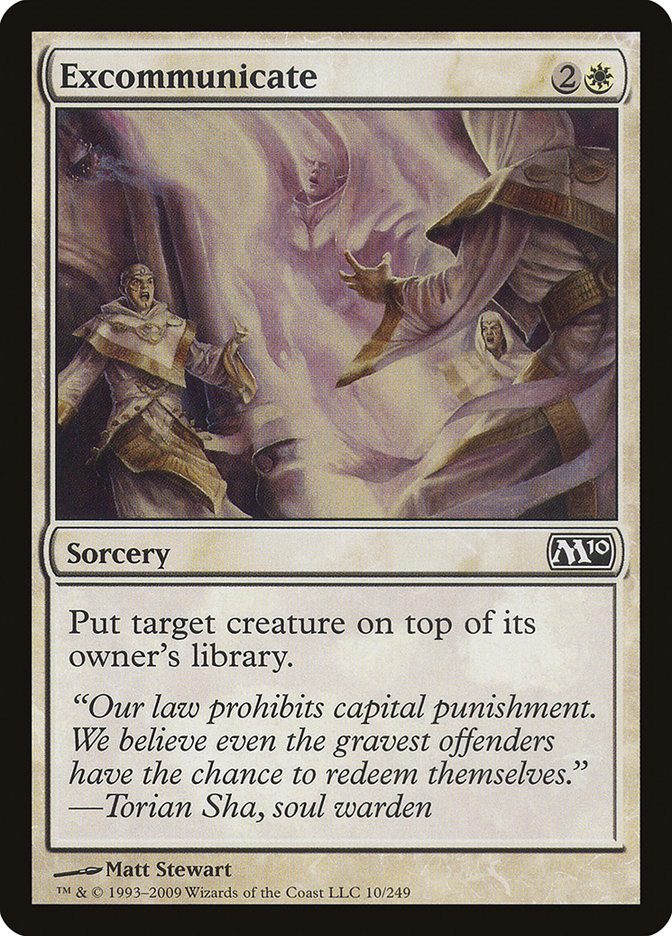 Excommunicate [Magic 2010] | Silver Goblin