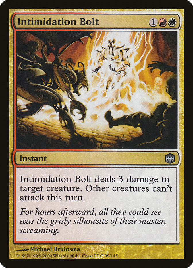 Intimidation Bolt [Alara Reborn] | Silver Goblin