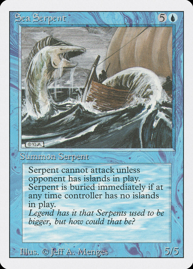 Sea Serpent [Revised Edition] | Silver Goblin