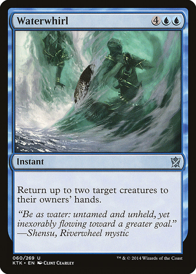Waterwhirl [Khans of Tarkir] | Silver Goblin