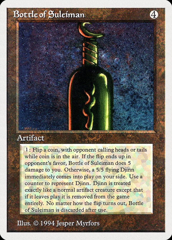 Bottle of Suleiman [Summer Magic / Edgar] | Silver Goblin