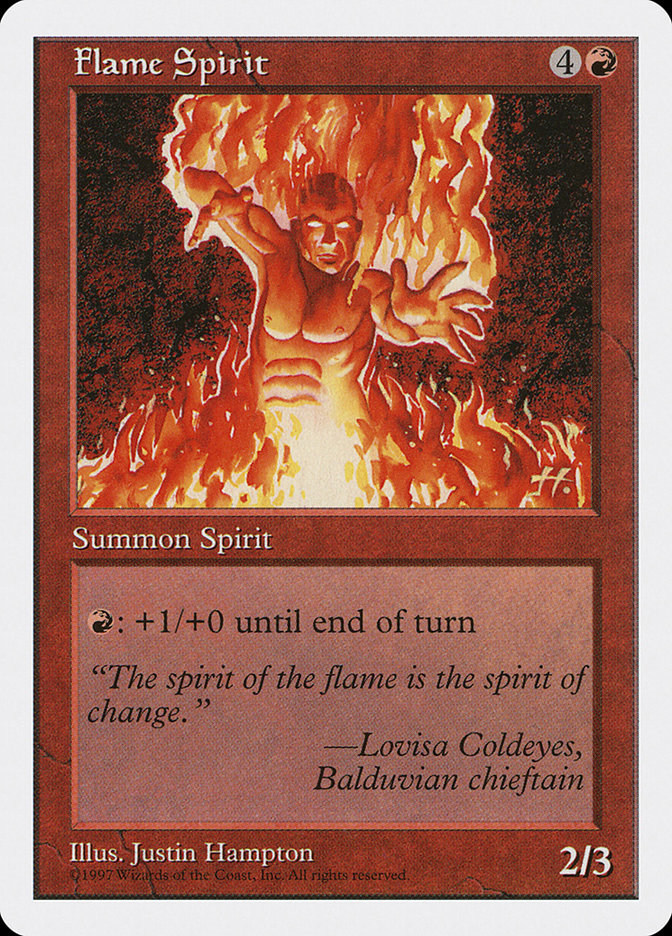 Flame Spirit [Fifth Edition] | Silver Goblin