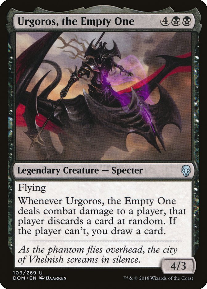 Urgoros, the Empty One [Dominaria] | Silver Goblin