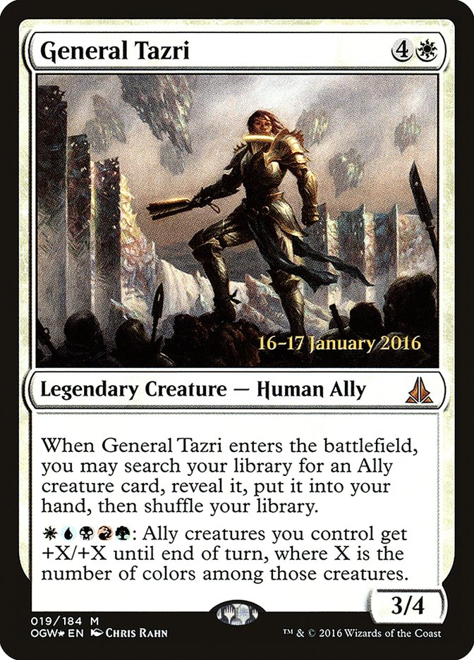 General Tazri [Oath of the Gatewatch Prerelease Promos] | Silver Goblin