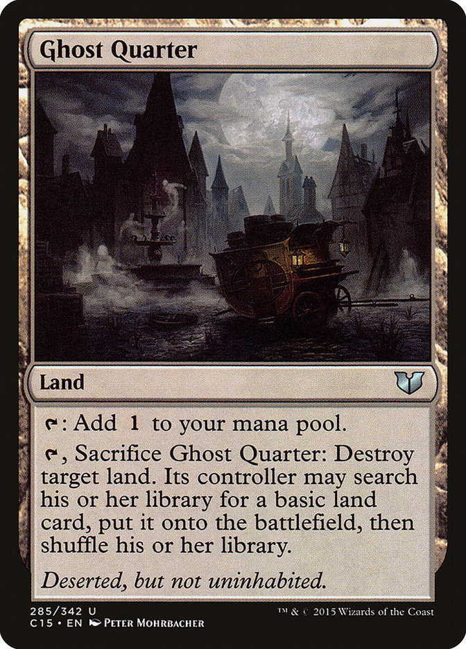 Ghost Quarter [Commander 2015] | Silver Goblin