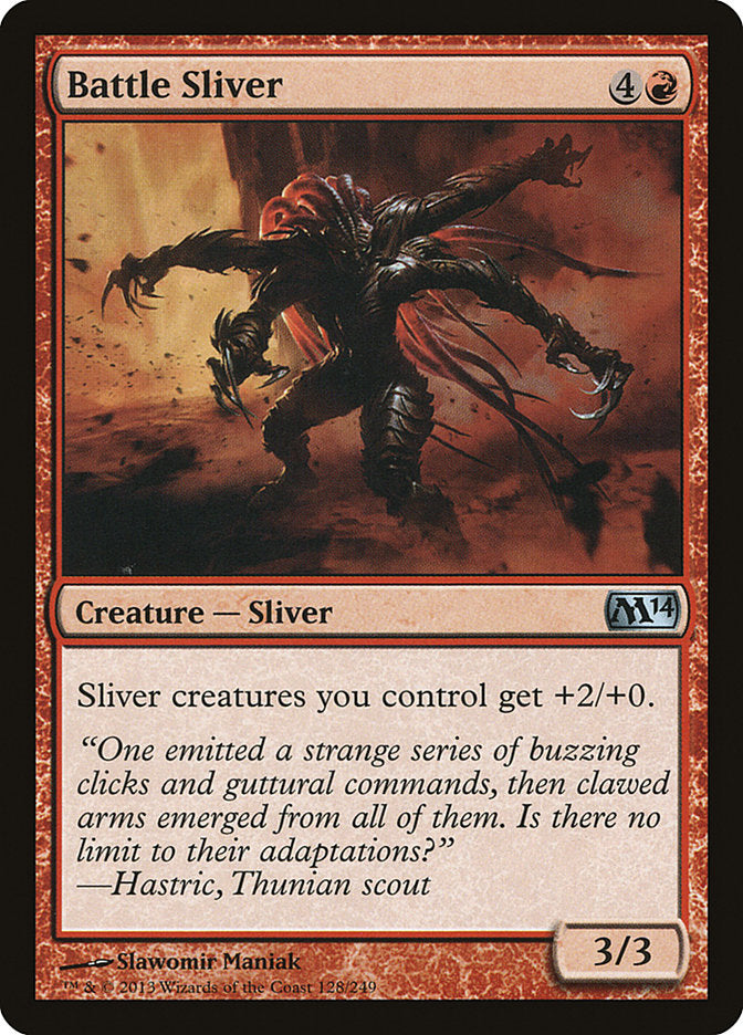Battle Sliver [Magic 2014] | Silver Goblin