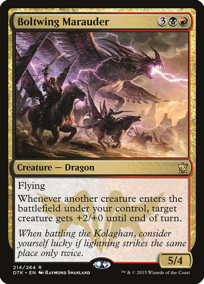 Boltwing Marauder [Dragons of Tarkir] | Silver Goblin