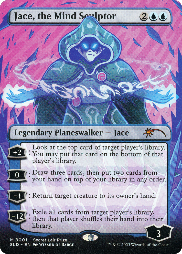 Jace, the Mind Sculptor (Borderless) [Secret Lair Drop Promos] | Silver Goblin