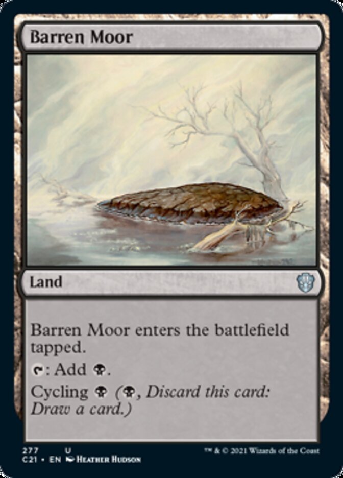 Barren Moor [Commander 2021] | Silver Goblin