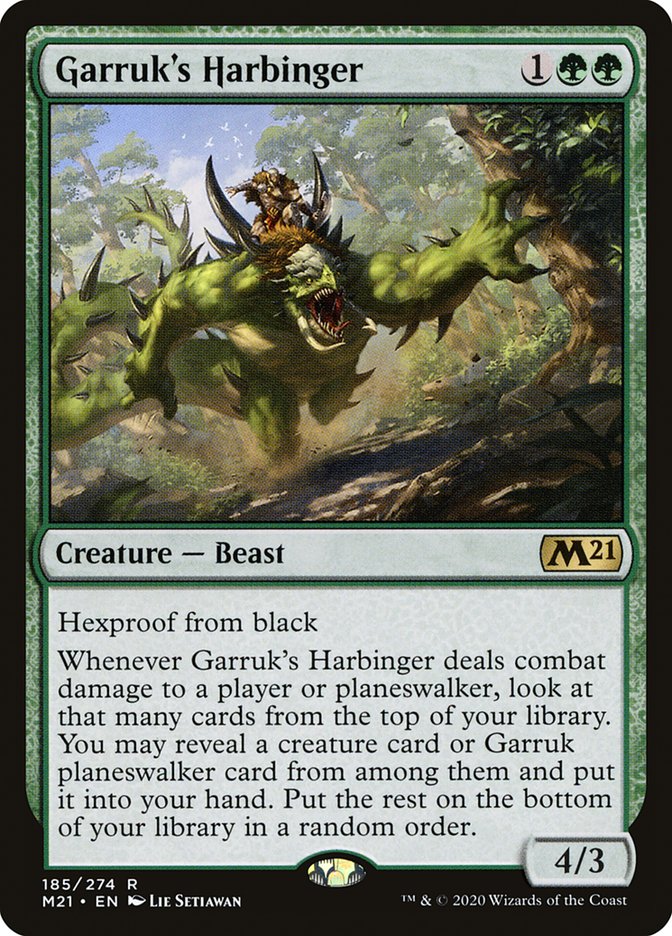 Garruk's Harbinger [Core Set 2021] | Silver Goblin
