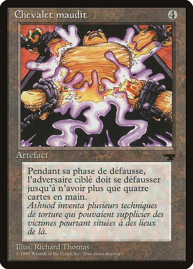 Cursed Rack (French) - "Chevalet maudit" [Renaissance] | Silver Goblin