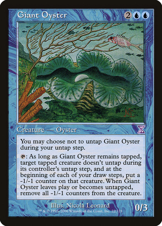 Giant Oyster [Time Spiral Timeshifted] | Silver Goblin