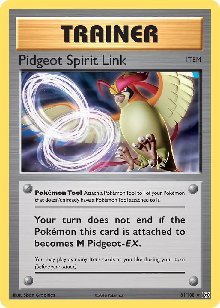 Pidgeot Spirit Link (81/108) [XY: Evolutions] | Silver Goblin