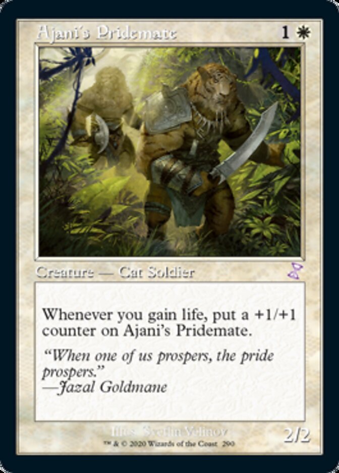 Ajani's Pridemate (Timeshifted) [Time Spiral Remastered] | Silver Goblin