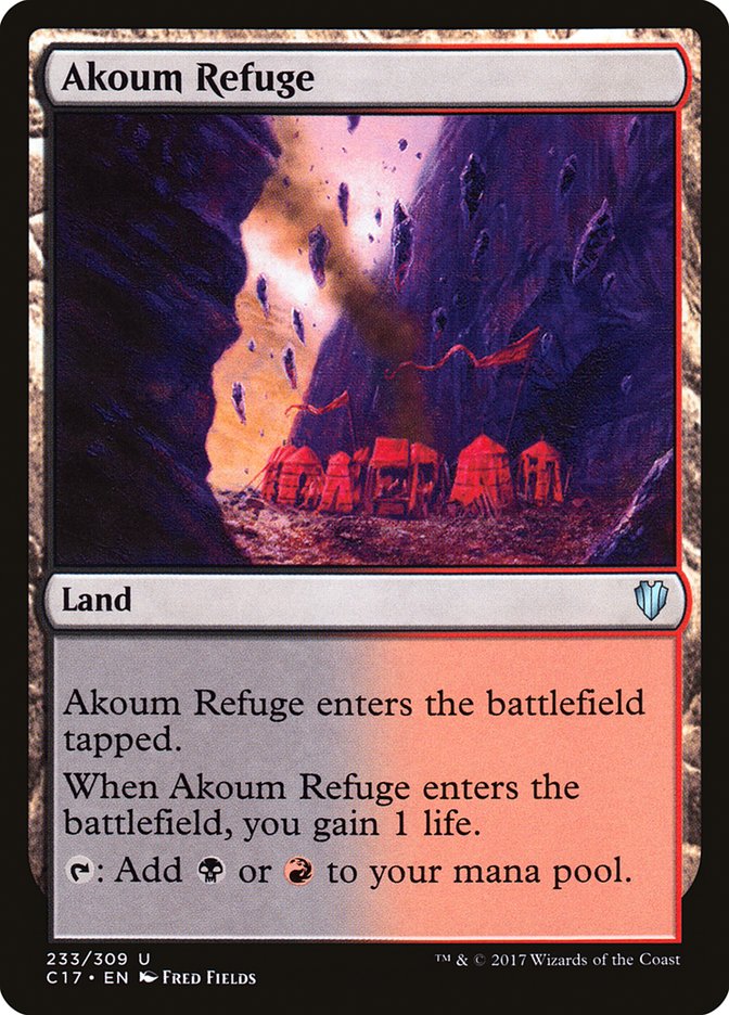 Akoum Refuge [Commander 2017] | Silver Goblin