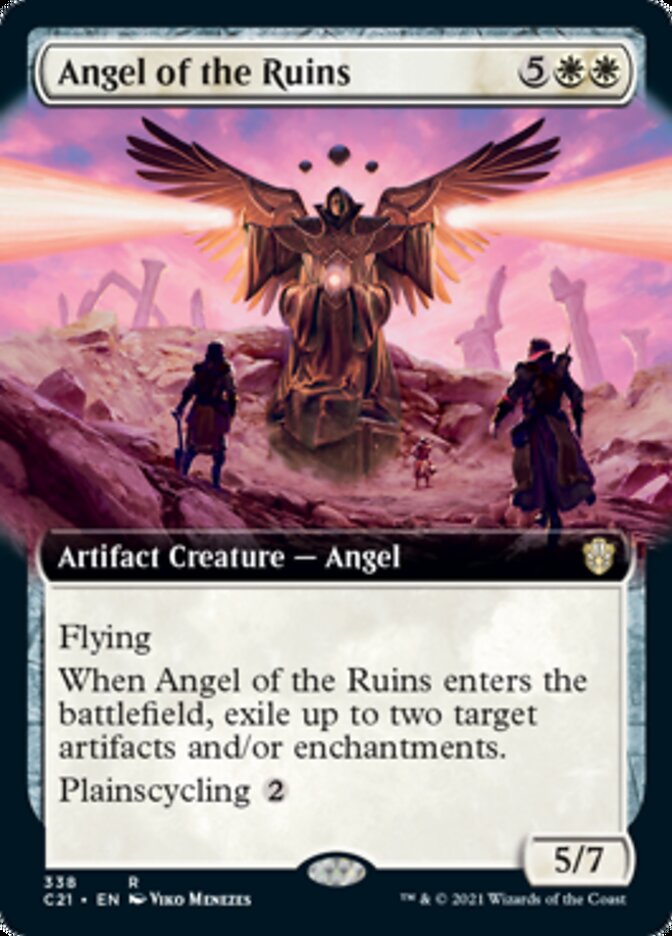 Angel of the Ruins (Extended Art) [Commander 2021] | Silver Goblin