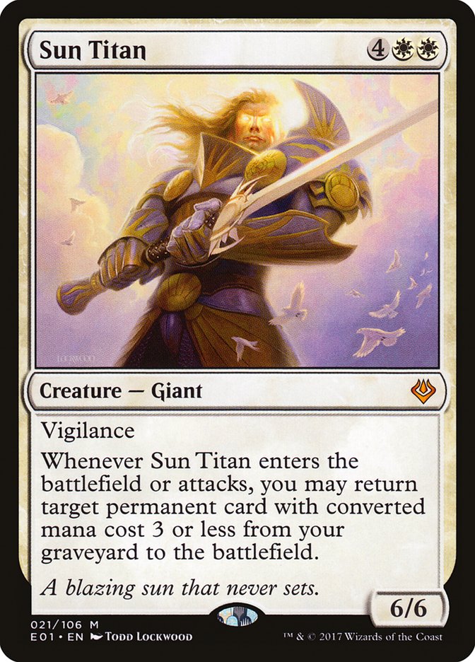 Sun Titan [Archenemy: Nicol Bolas] | Silver Goblin