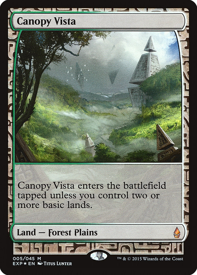 Canopy Vista [Zendikar Expeditions] | Silver Goblin
