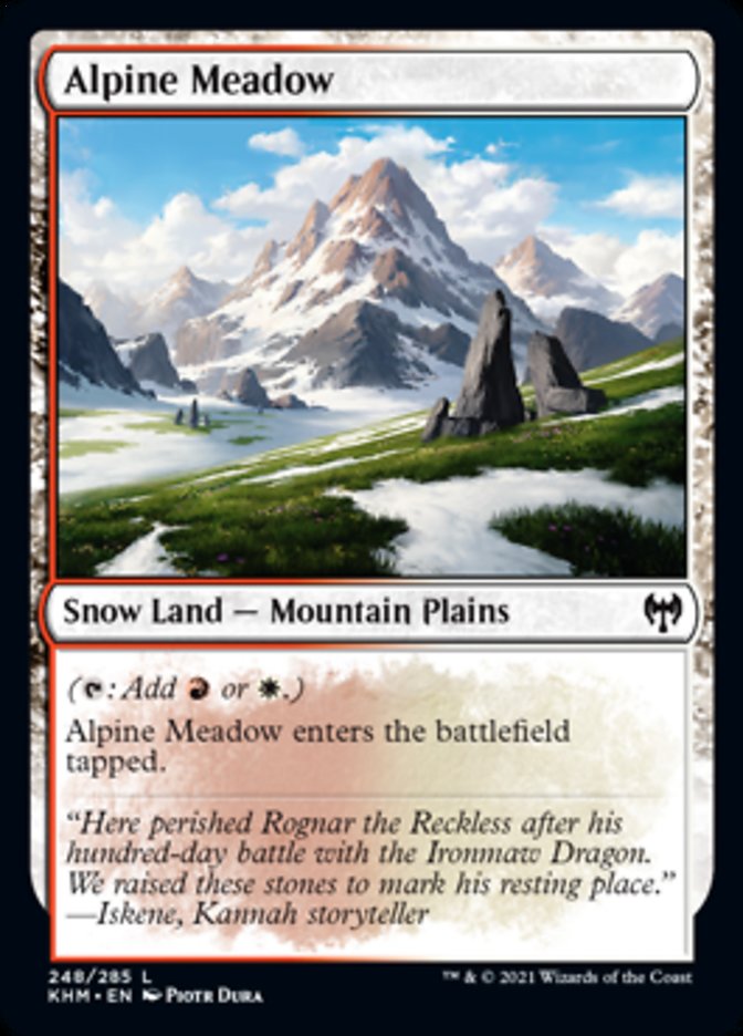 Alpine Meadow [Kaldheim] | Silver Goblin