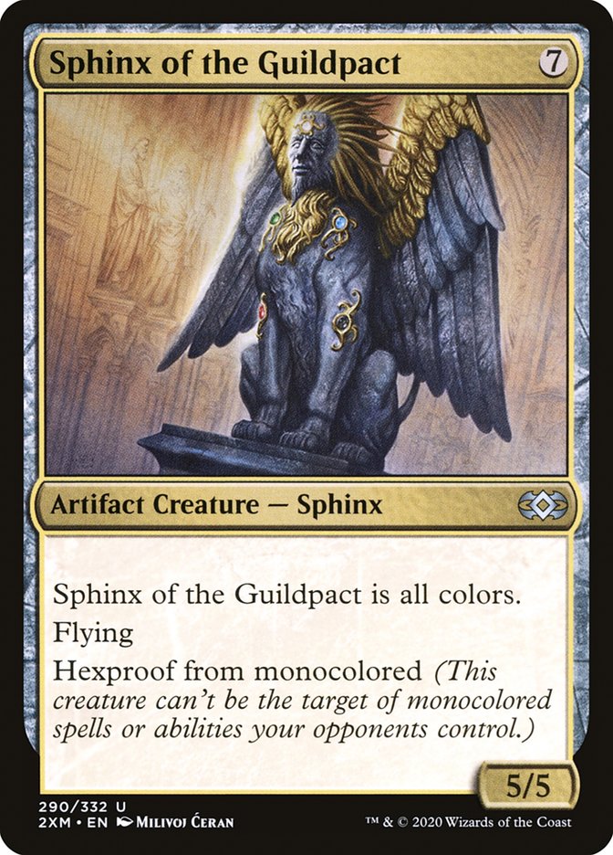 Sphinx of the Guildpact [Double Masters] | Silver Goblin
