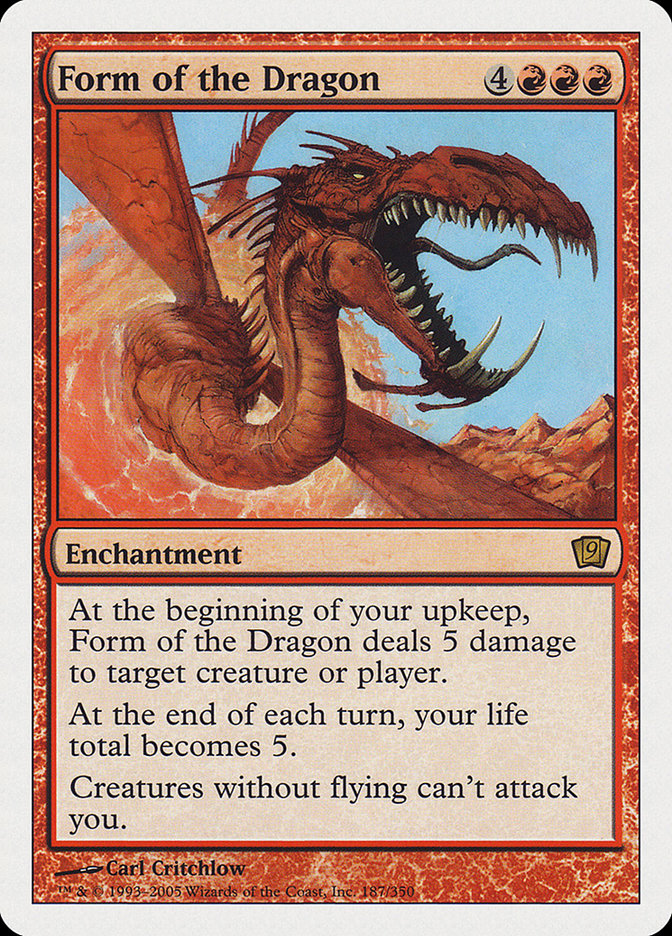 Form of the Dragon [Ninth Edition] | Silver Goblin
