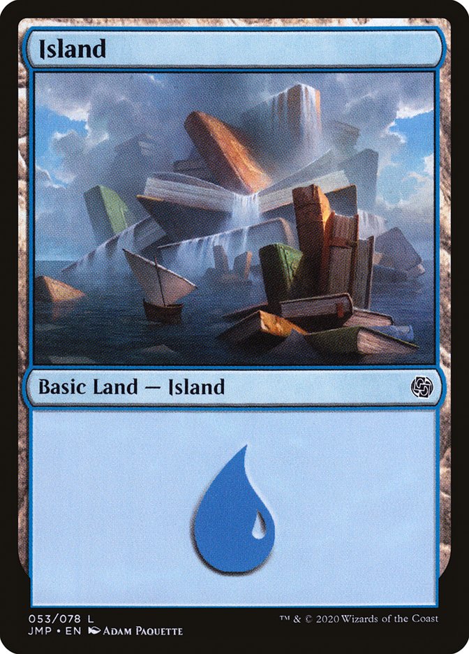 Island (53) [Jumpstart] | Silver Goblin