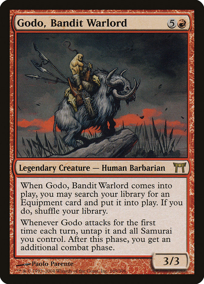 Godo, Bandit Warlord [Champions of Kamigawa] | Silver Goblin
