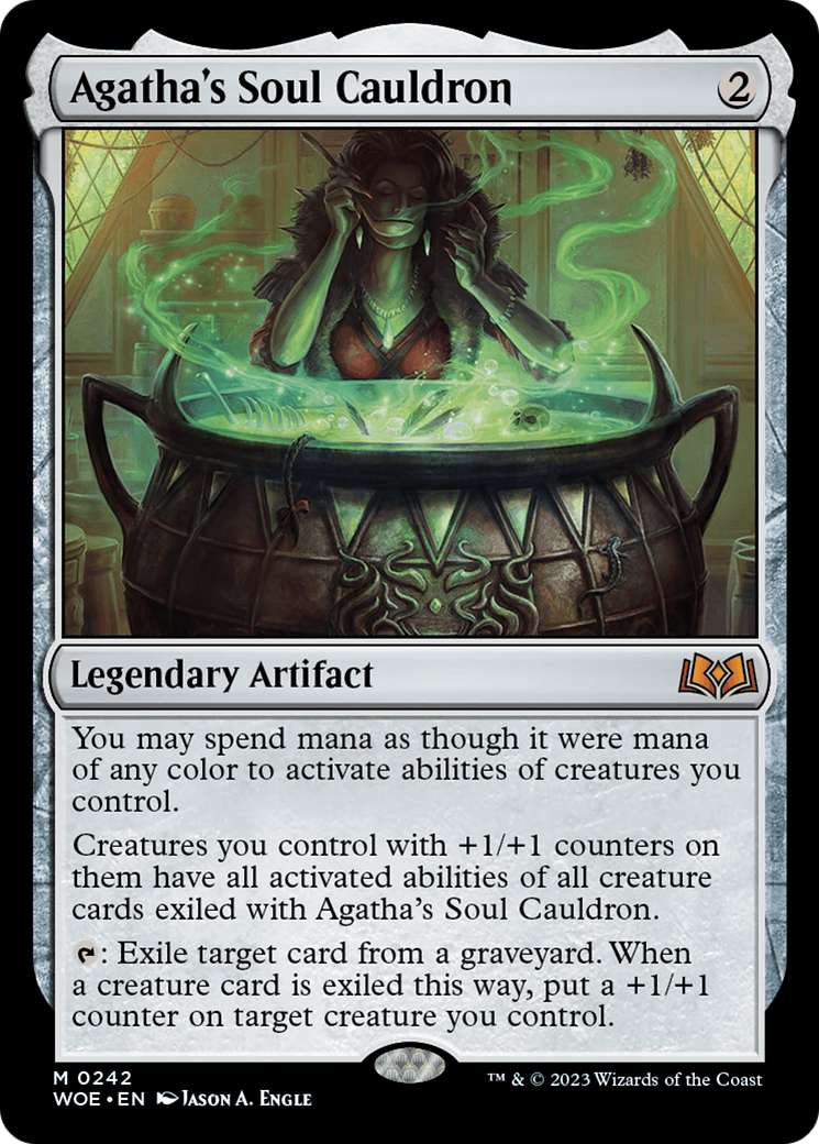 Agatha's Soul Cauldron [Wilds of Eldraine] | Silver Goblin