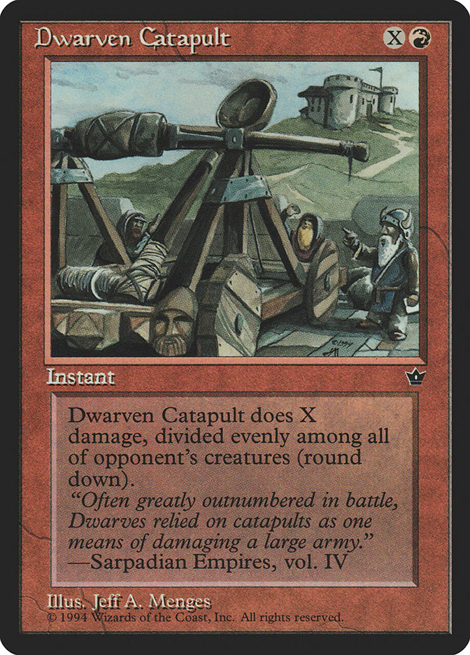 Dwarven Catapult [Fallen Empires] | Silver Goblin