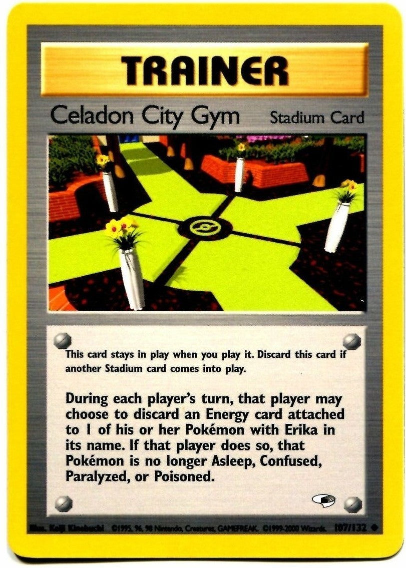 Celadon City Gym (107/132) [Gym Heroes Unlimited] | Silver Goblin