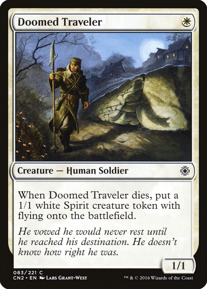 Doomed Traveler [Conspiracy: Take the Crown] | Silver Goblin