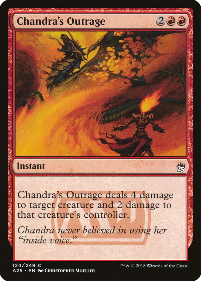 Chandra's Outrage [Masters 25] | Silver Goblin