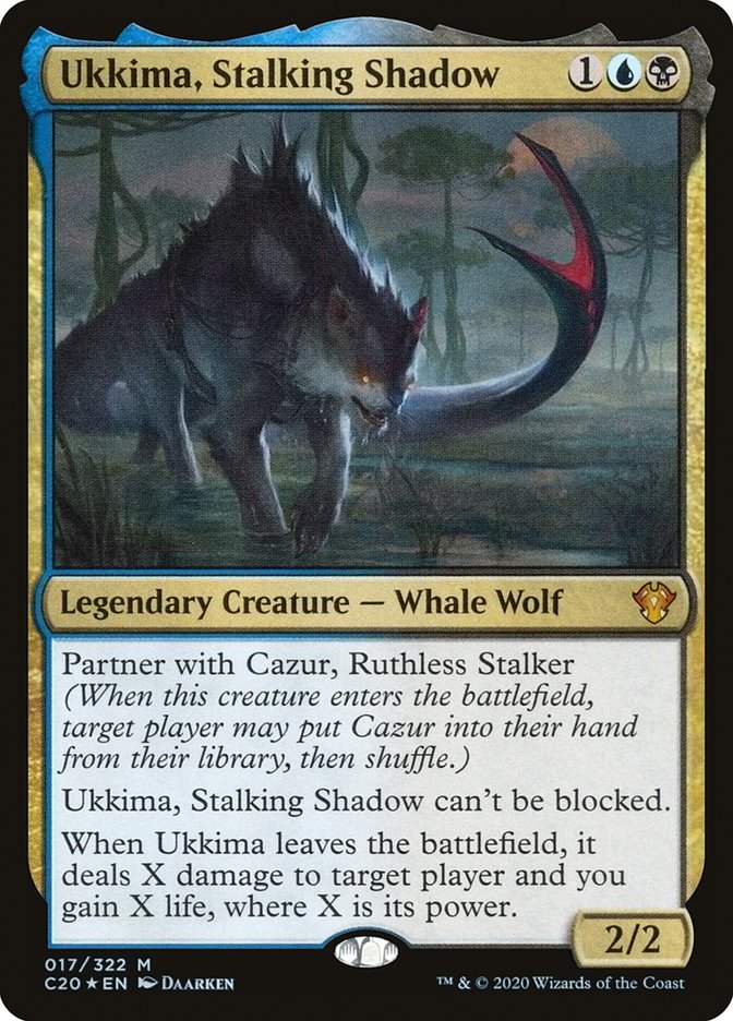 Ukkima, Stalking Shadow [Commander 2020] | Silver Goblin