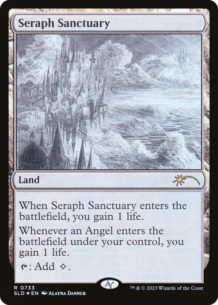 Seraph Sanctuary (Sketch) [Secret Lair Drop Promos] | Silver Goblin