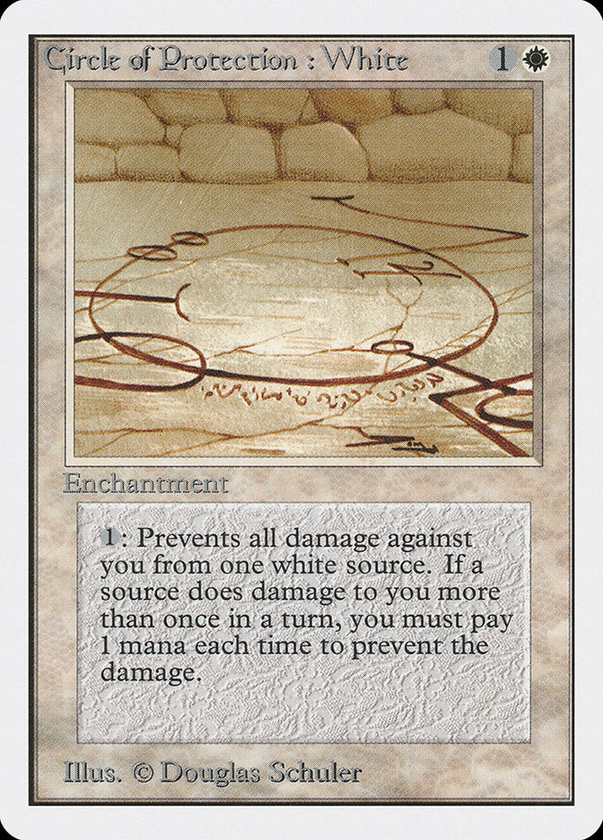 Circle of Protection: White [Unlimited Edition] | Silver Goblin